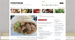 Desktop Screenshot of foodtorum.wordpress.com