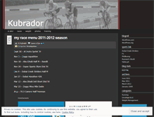 Tablet Screenshot of kubrador.wordpress.com