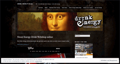 Desktop Screenshot of drinkenergys.wordpress.com