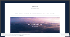 Desktop Screenshot of paullilly.wordpress.com