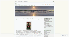 Desktop Screenshot of maanesti.wordpress.com