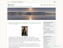 Tablet Screenshot of maanesti.wordpress.com