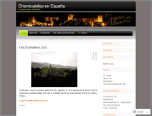 Tablet Screenshot of chemicalstep.wordpress.com