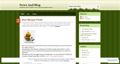 Desktop Screenshot of newsandblog.wordpress.com