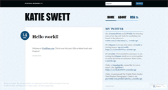 Desktop Screenshot of katieswett.wordpress.com