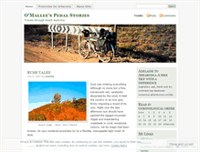 Tablet Screenshot of omalleepedals.wordpress.com