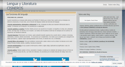 Desktop Screenshot of lenguacisneros.wordpress.com