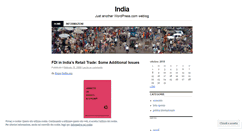 Desktop Screenshot of bharatavarsa.wordpress.com
