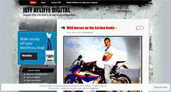 Desktop Screenshot of jeffayliffedigital.wordpress.com