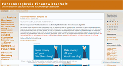 Desktop Screenshot of fbkfinanzwirtschaft.wordpress.com