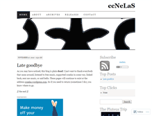 Tablet Screenshot of ccnelas.wordpress.com