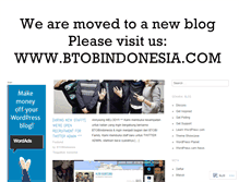 Tablet Screenshot of borntobeatindonesia.wordpress.com