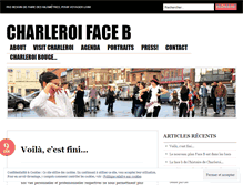 Tablet Screenshot of charleroifaceb.wordpress.com
