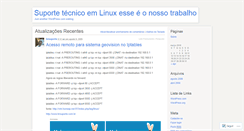 Desktop Screenshot of brsuporte.wordpress.com