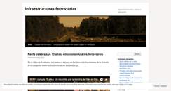 Desktop Screenshot of infraestructurasferroviarias.wordpress.com