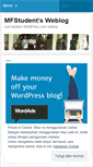 Mobile Screenshot of mfstudent.wordpress.com