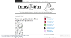 Desktop Screenshot of flierswelt.wordpress.com
