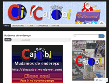 Tablet Screenshot of cajobi.wordpress.com