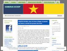 Tablet Screenshot of kamerunscoop.wordpress.com