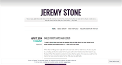 Desktop Screenshot of jeremygstone.wordpress.com