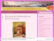 Tablet Screenshot of harekrishnaturkey.wordpress.com