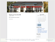 Tablet Screenshot of jakartapropertyleader.wordpress.com