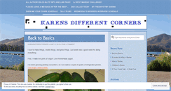 Desktop Screenshot of karensdifferentcorners.wordpress.com