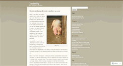 Desktop Screenshot of comfortpig.wordpress.com