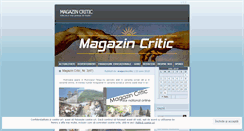 Desktop Screenshot of magazincritic.wordpress.com