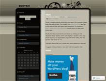 Tablet Screenshot of booyahblog.wordpress.com