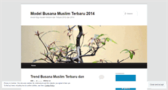 Desktop Screenshot of modelbusanamuslimterbaru.wordpress.com