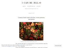 Tablet Screenshot of icanbejello.wordpress.com