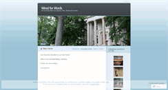 Desktop Screenshot of carnegiecenter.wordpress.com