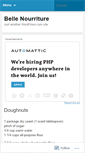 Mobile Screenshot of bellenourriture.wordpress.com