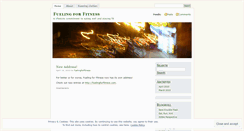 Desktop Screenshot of fuelingforfitness.wordpress.com