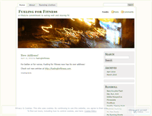 Tablet Screenshot of fuelingforfitness.wordpress.com