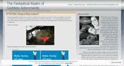 Desktop Screenshot of goddessadornments.wordpress.com