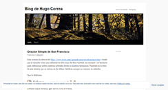 Desktop Screenshot of hugocorrea.wordpress.com