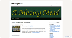 Desktop Screenshot of amazingmead.wordpress.com