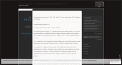 Desktop Screenshot of isocmexico.wordpress.com