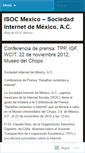 Mobile Screenshot of isocmexico.wordpress.com