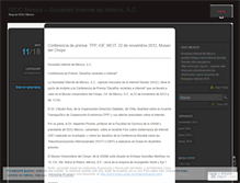 Tablet Screenshot of isocmexico.wordpress.com