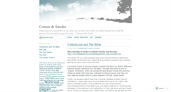 Desktop Screenshot of censersmoke.wordpress.com