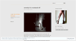 Desktop Screenshot of iamtheotherw0man.wordpress.com