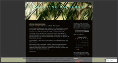 Desktop Screenshot of creatingpatterns.wordpress.com