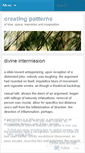 Mobile Screenshot of creatingpatterns.wordpress.com