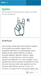 Mobile Screenshot of kjalez.wordpress.com