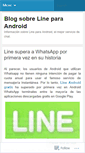 Mobile Screenshot of infosobreline.wordpress.com