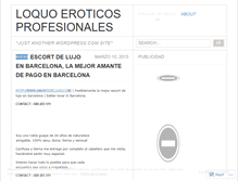 Tablet Screenshot of loquoeroticos.wordpress.com