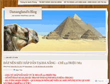 Tablet Screenshot of danangland.wordpress.com